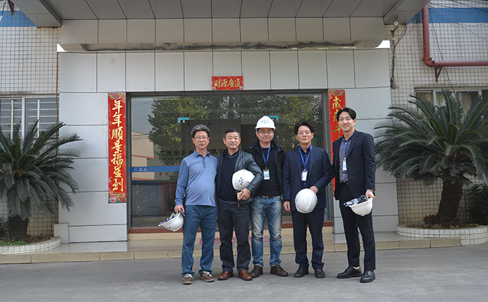 三星供貨商蒞臨鑫發，成功引進超薄精密鋼帶